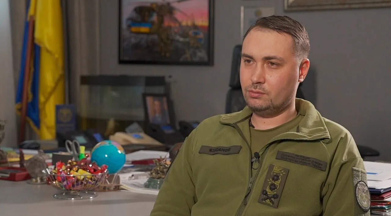 Kyrylo Budanov, hoofd van het kabinet van de Oekraïense president, tijdens een interview in Kiev.